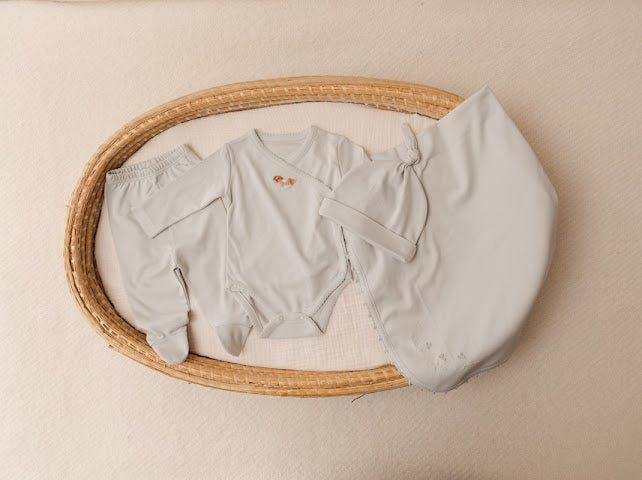 Receiving Blanket w/ Crochet Trim