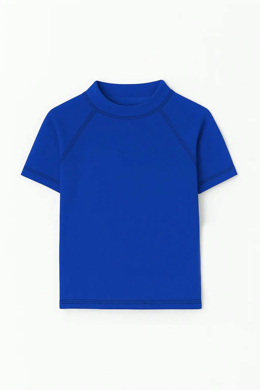 Carson Boys Blue Short Sleeve Rashguard