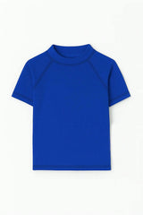 Carson Boys Blue Short Sleeve Rashguard
