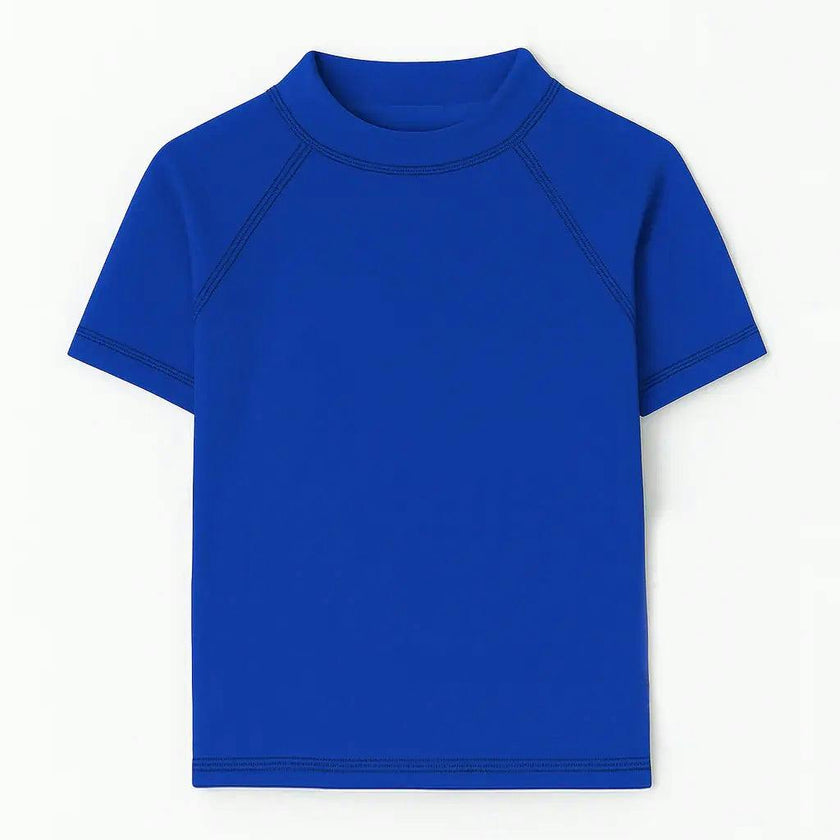 Carson Boys Blue Short Sleeve Rashguard