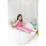 Pink Rainbow Sequin Set
