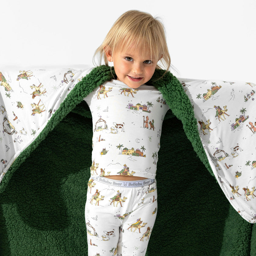 Holy Night Bamboo Kids Pajamas