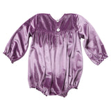 Baby Girls Quinn Bubble - Lavender Velour