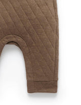 Quilted Overall Oak Melange