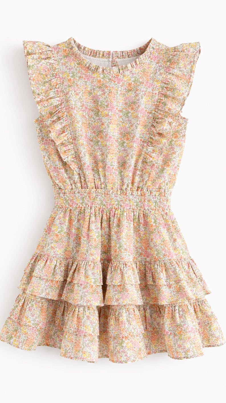 Gustavia Dress in Garden Sorbet