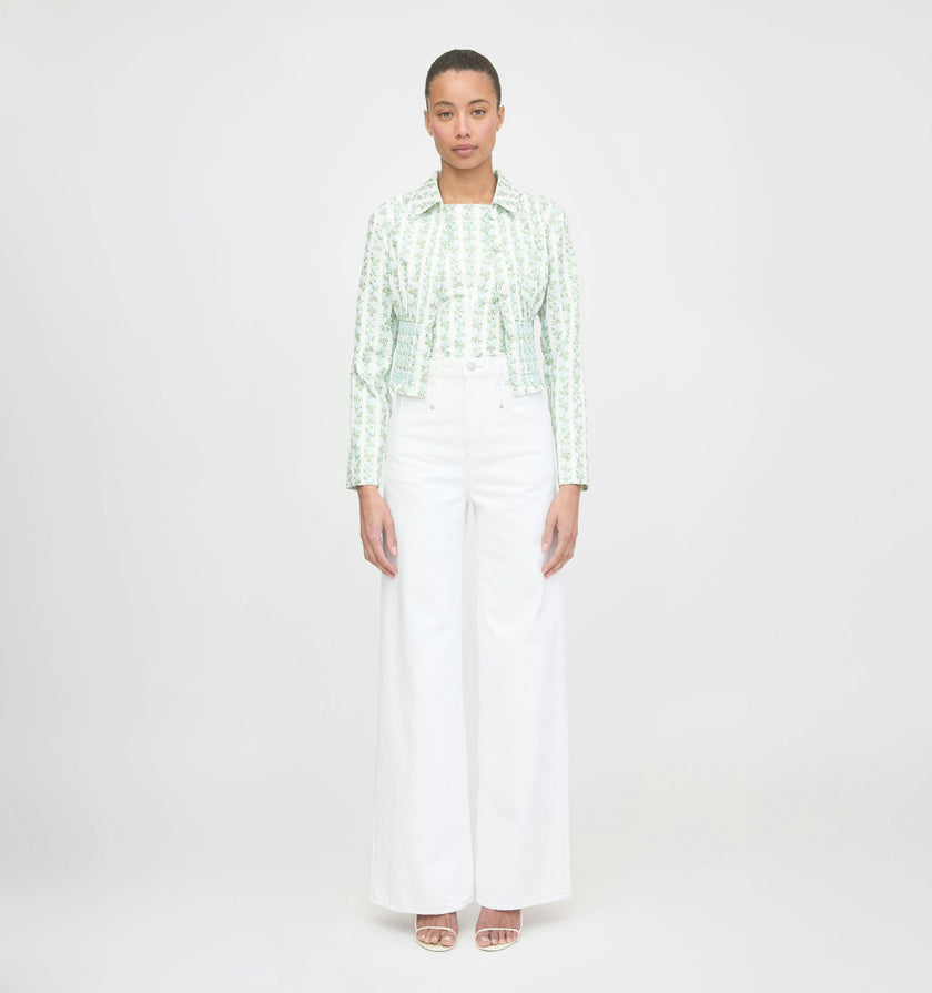 The Hunter Jacket - Brocade Vine Stripe