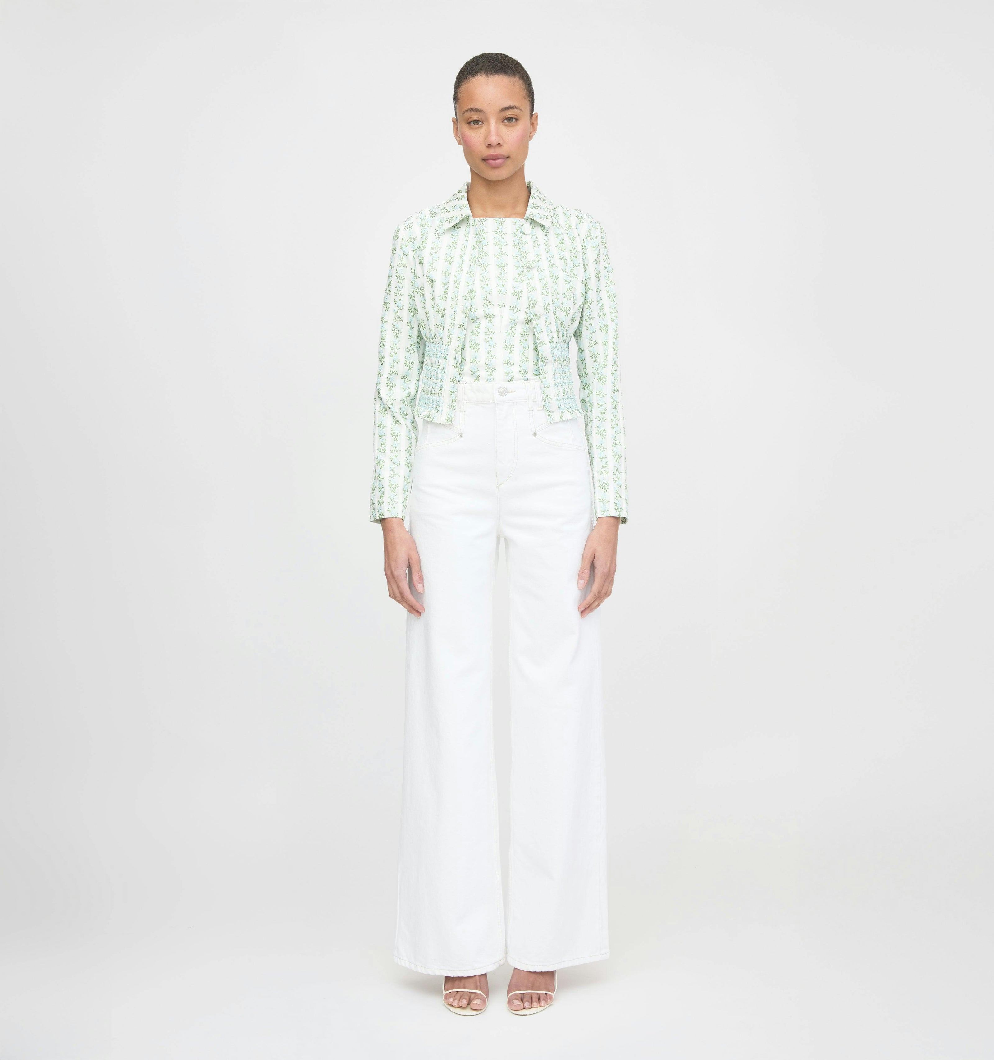 The Hunter Jacket - Brocade Vine Stripe