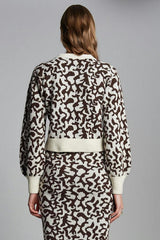 RUMI CARDI | IVORY/ESPRESSO | TWO LEFT!