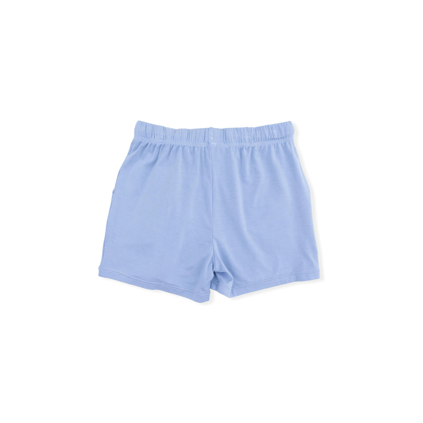 Bubbly Sailboats Blue - Polo with Casual Short