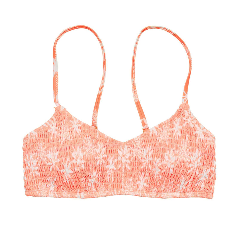Womens Cali Palms Recycled Bikini Top