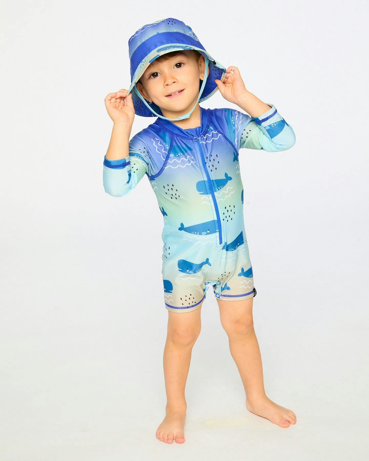 Baby And Toddler One-Piece Long Sleeve Rashguard