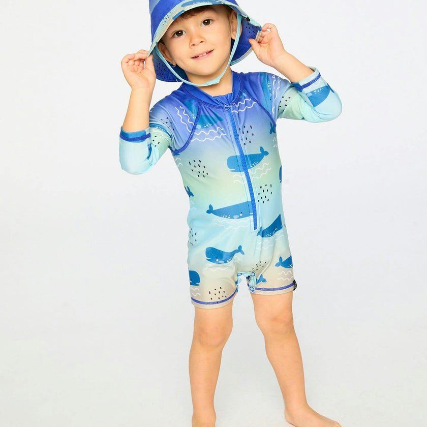 Baby And Toddler One-Piece Long Sleeve Rashguard