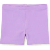 Somersault Mid-Thigh Fitted Shorts, Purple