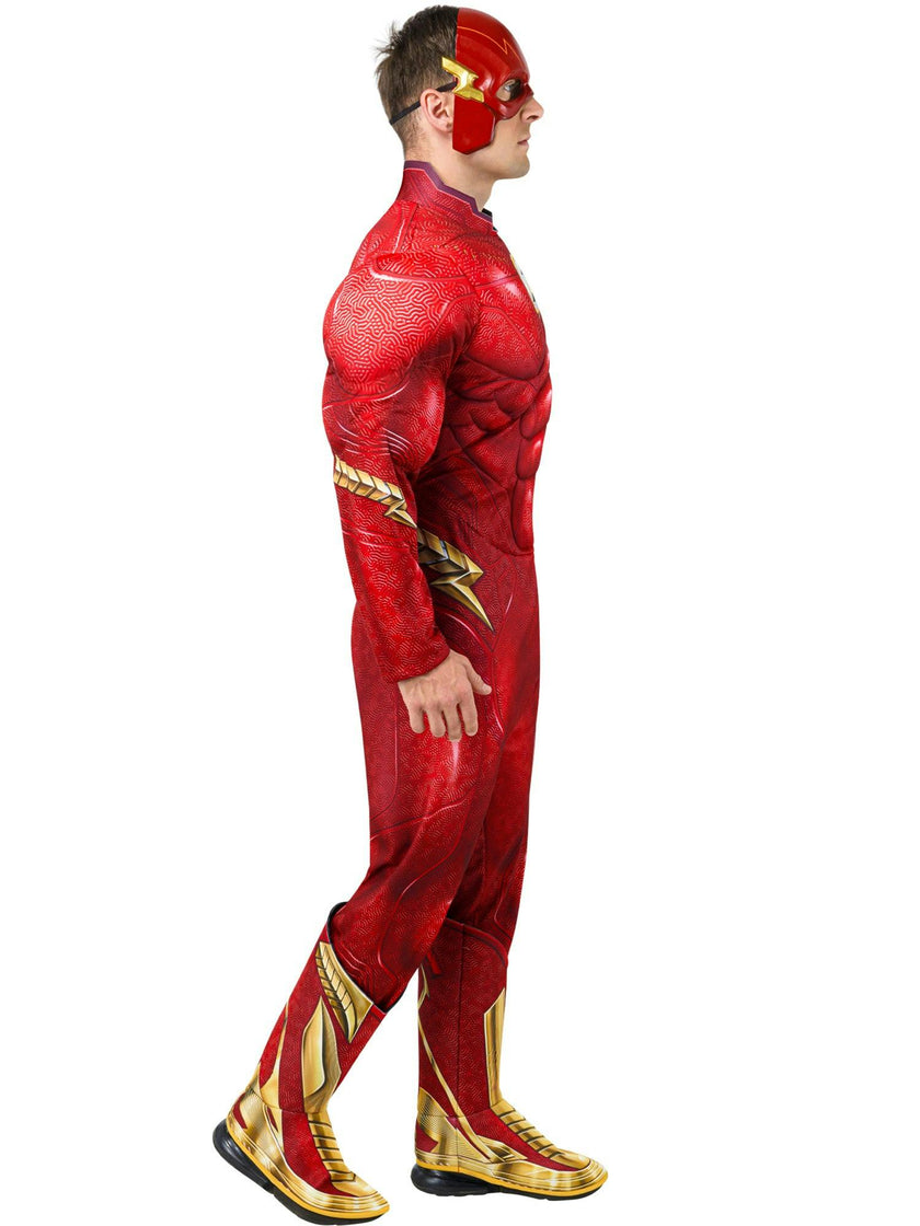 Men's The Flash Movie Flash Muscle Chest Costume - Deluxe