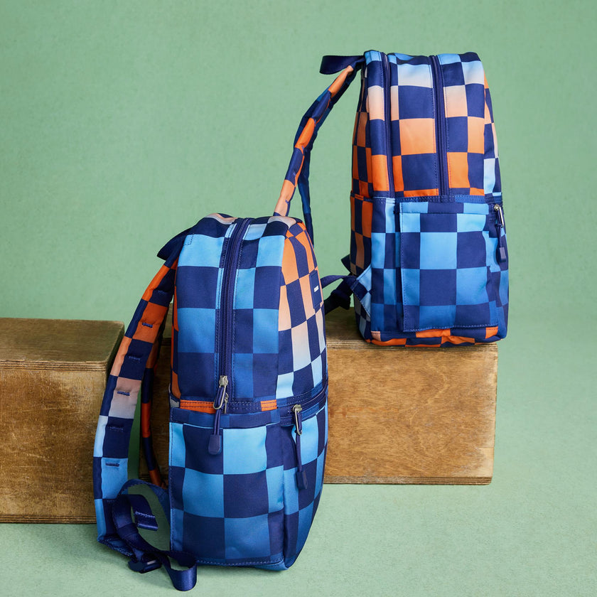 Kane Backpack, Gradient Checkerboard