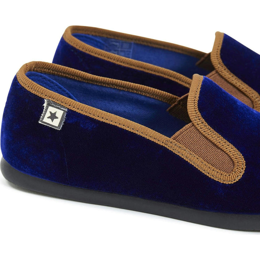 John Velvet Dress Shoes, Cobalt Blue