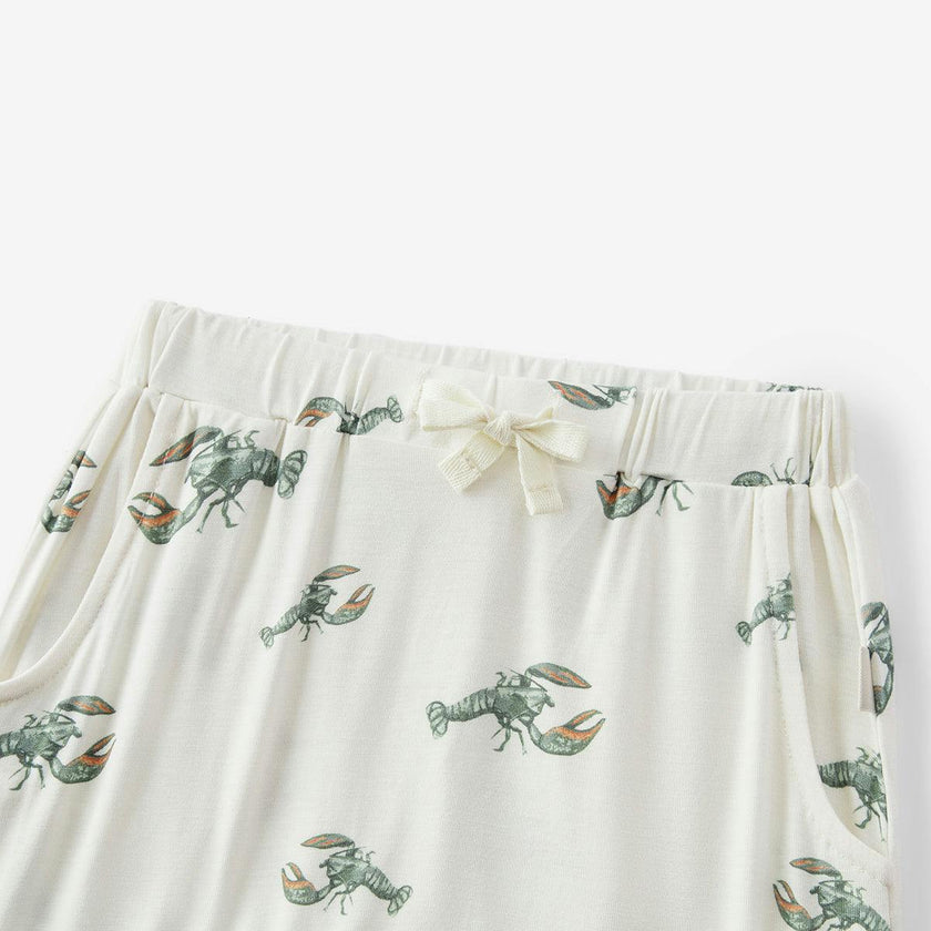 Mint Lobster Luxe Stretch Jogger Pants