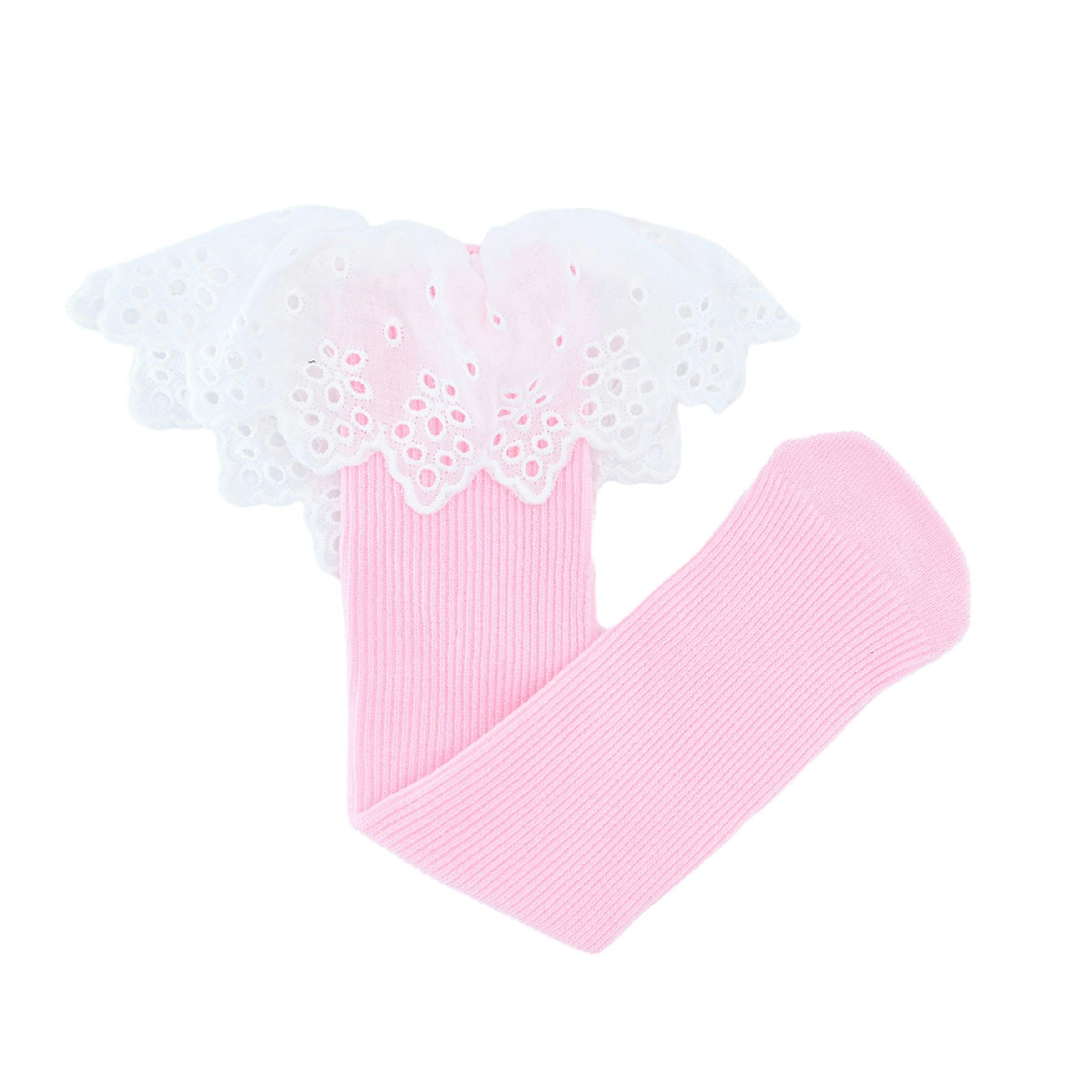 White Trim Skirt Socks
