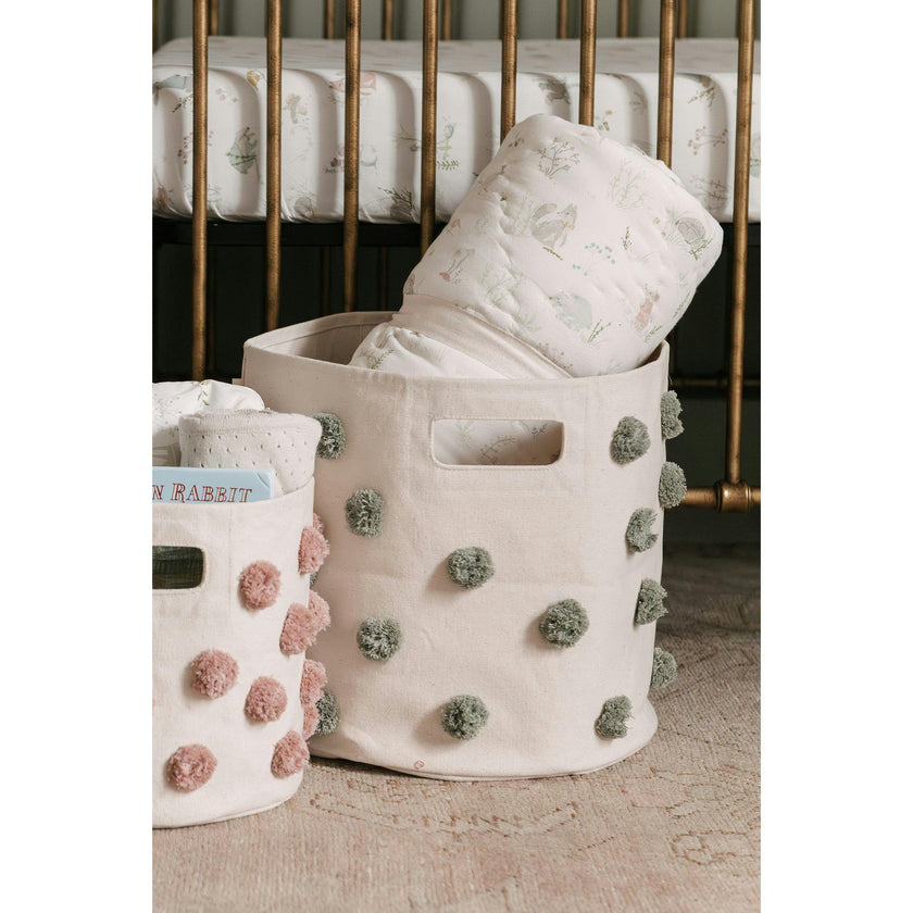 Pom Pom Basket Bin