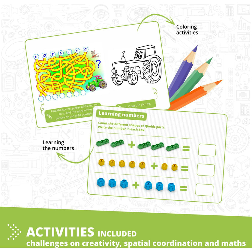 Qboidz: Farm Tractor