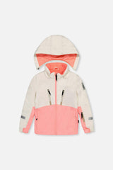 Two Piece Teknik Snowsuit Off-White And Pink
