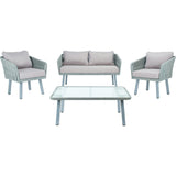Kerson 4-Piece Rope Living Set