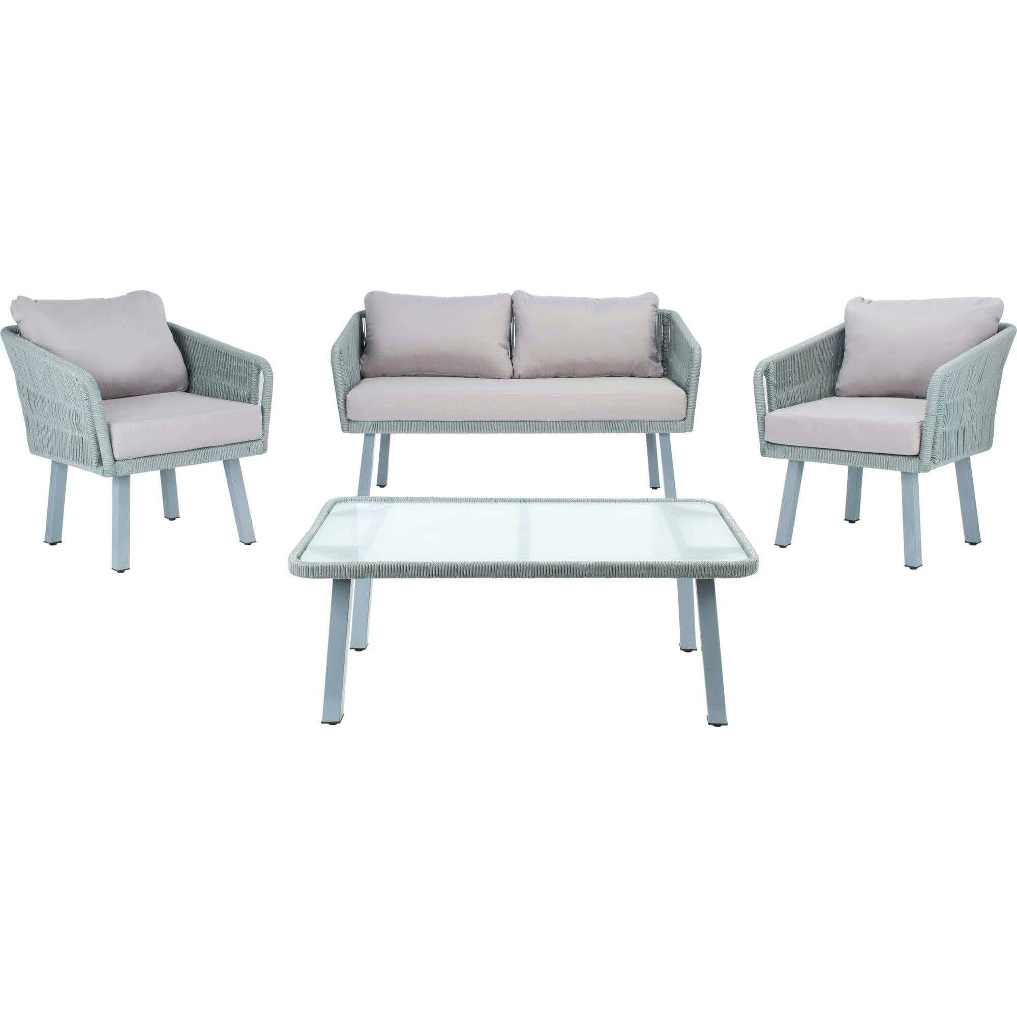 Kerson 4-Piece Rope Living Set