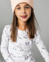 The Organic Long Sleeve Pajama Set [Figure Skating]