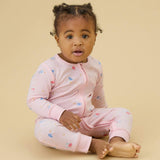 Enchanted Bunnies Clever Zip Romper