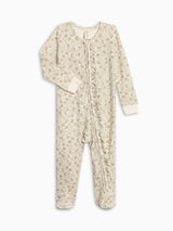Neve Ruffle Zipper Footie