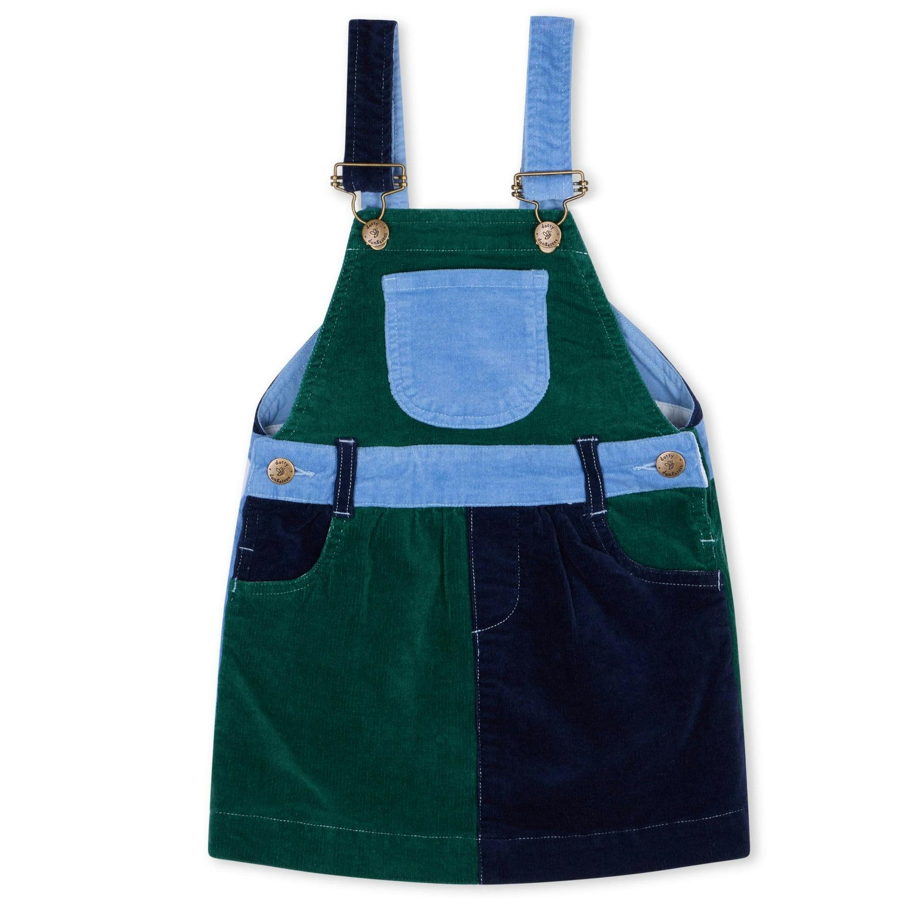 Blackthorn Patchwork Corduroy Dress