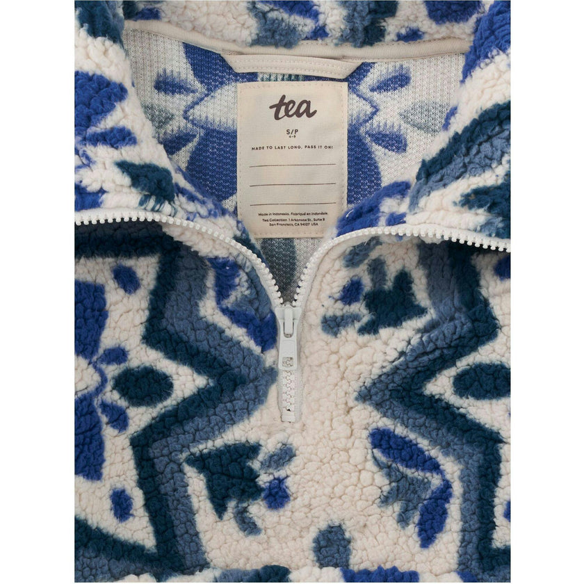 Teddy Fleece Pullover, Multi