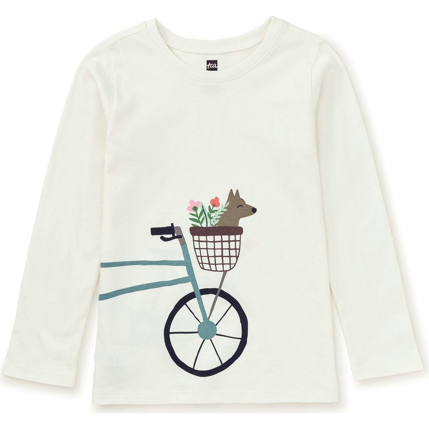 Wheelie Fun Graphic Tee, White