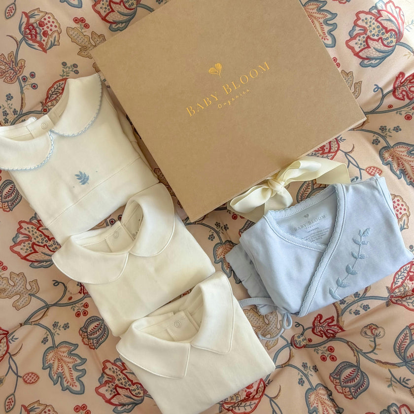 Baby Boy Gift Set Bundle Oliva Blue