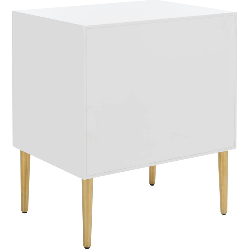 Vanda 3-Drawer Beetlewood Side Table