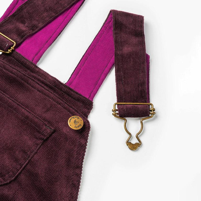 Elderberry Corduroy Overalls