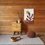 Small Rug Tassel Wall Hanging