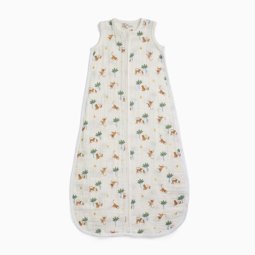 Monkey Muslin Front Opening Sleep Sack