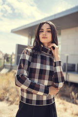 KNIT TURTLENECK SWEATER