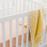 6 Layer Muslin Blanket Ochre