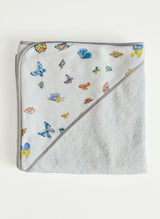 Hooded Bath Towel - Madame Butterfly