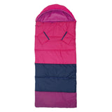 Sleep-N-Pack™ – Big Kid Size | Color Block Raspberry Sorbet, Navy & Winterberry