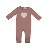 Sherpa Heart Footie