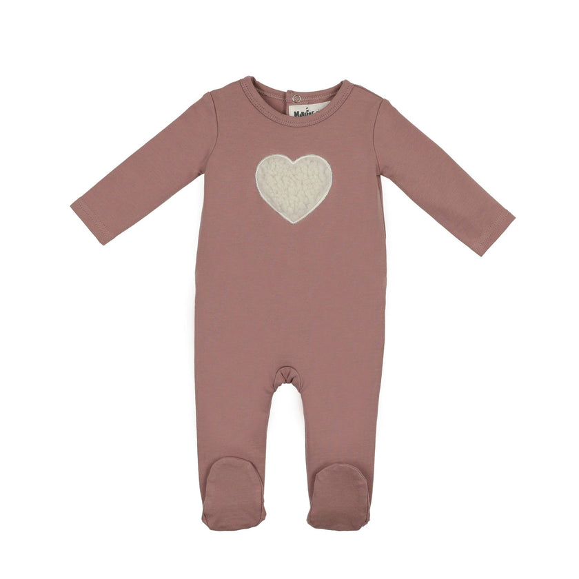 Sherpa Heart Footie