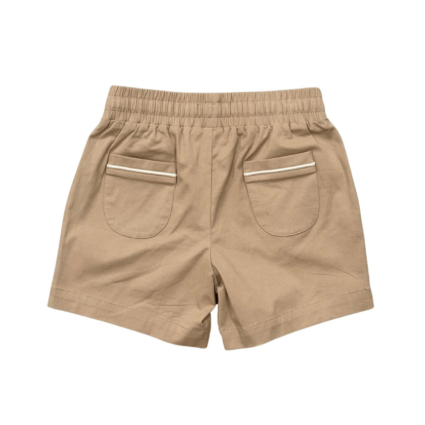 Boy's Twill Beach Shorts Desert Sage