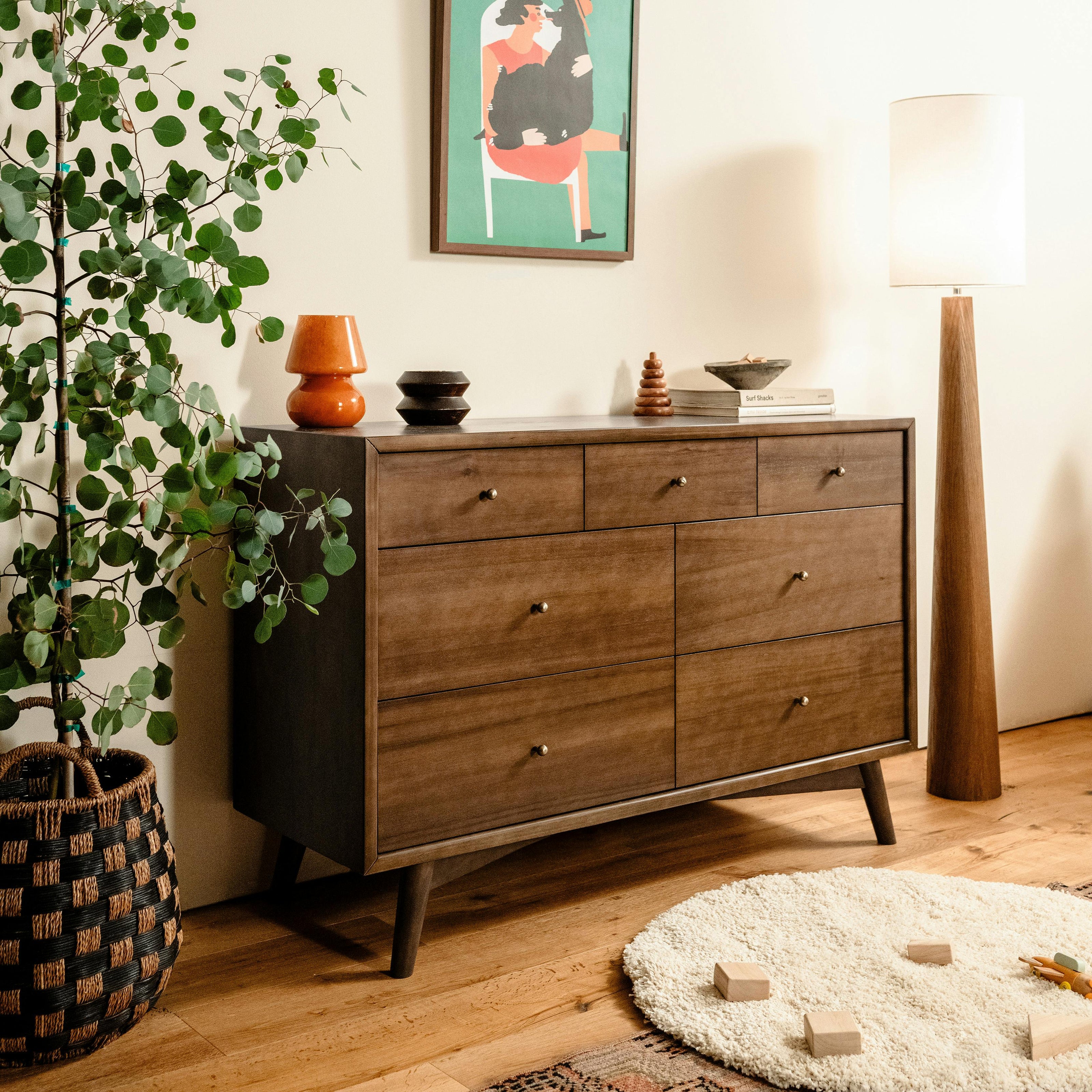 Palma 7-Drawer Wide Assembled Dresser (53