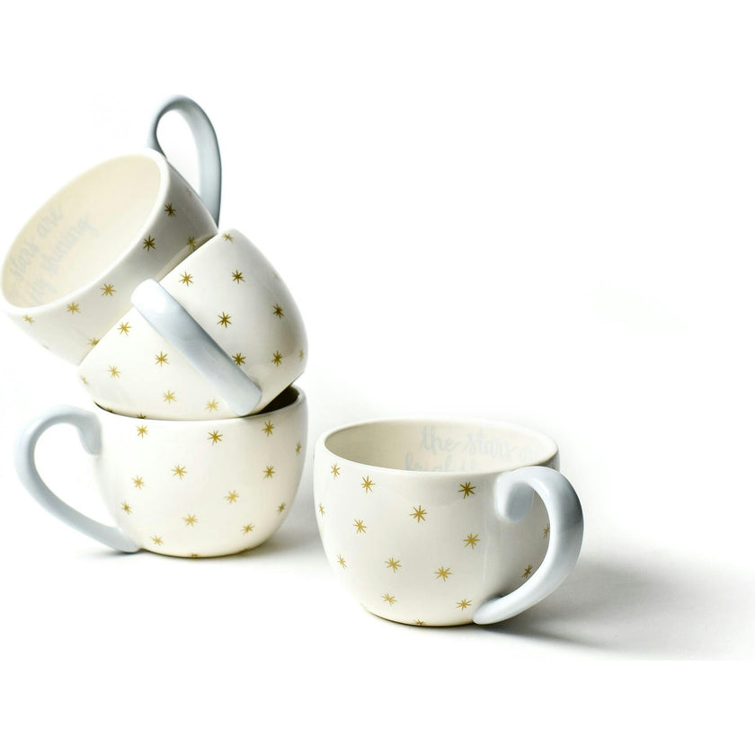 Gold Brightly Shining Stars Mug