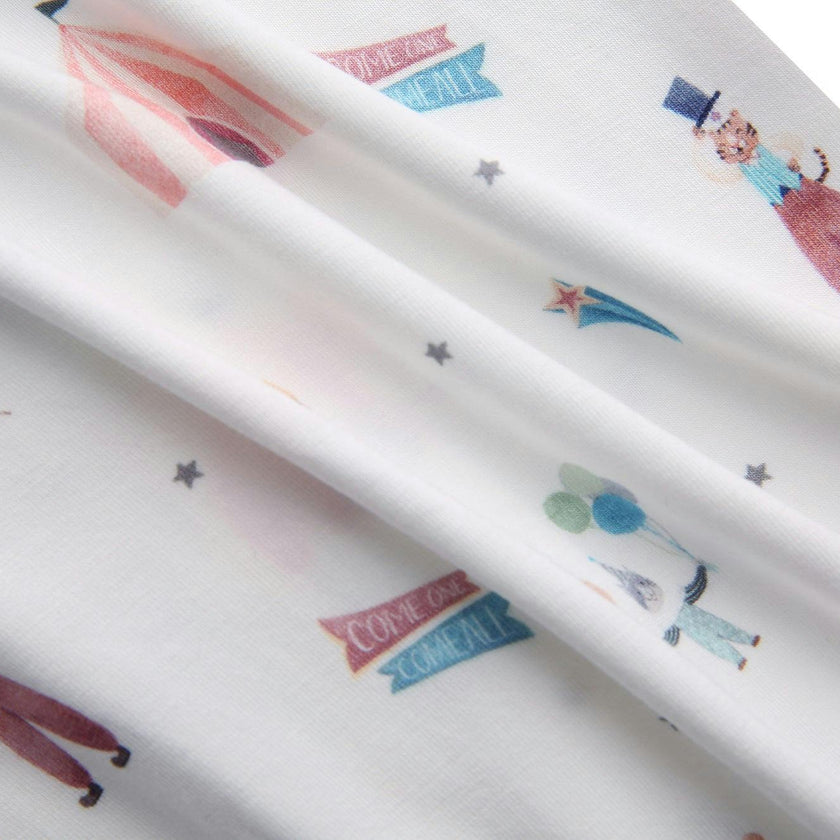 Bamboo Footie Pajama Sleepsuit - Le Cirque