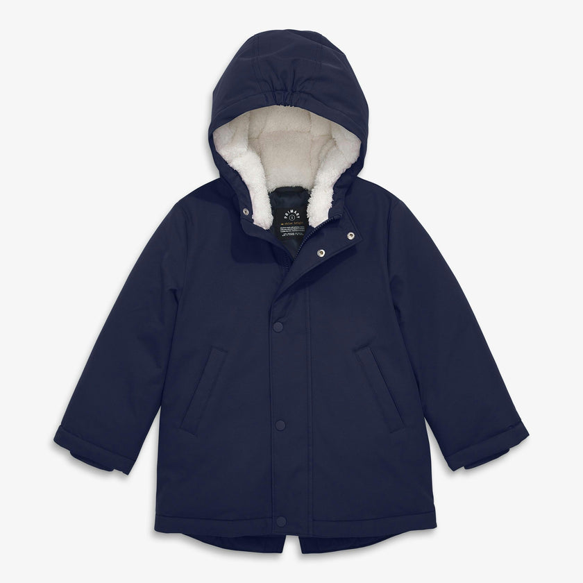 Kids weatherproof parka puffer