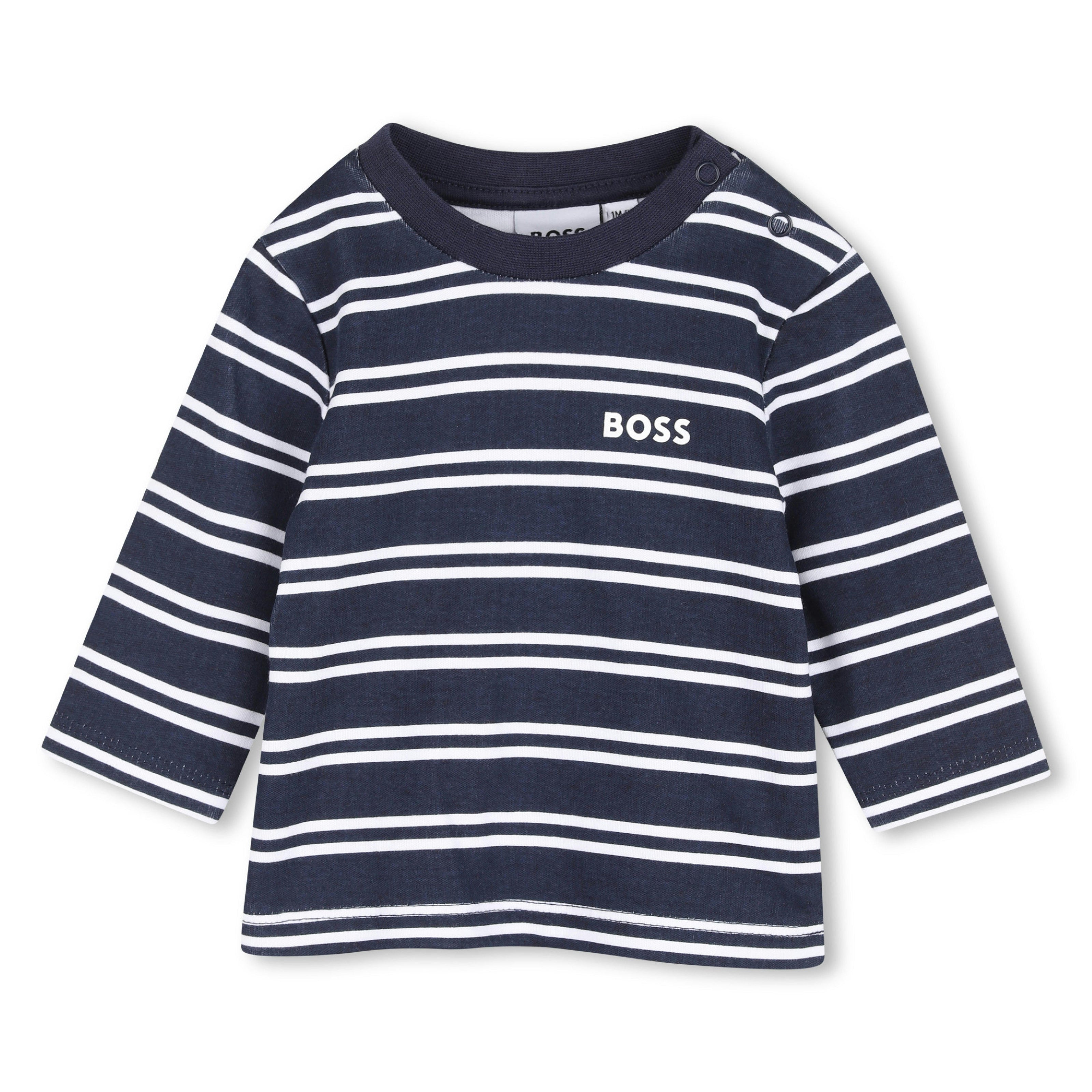 Navy Baby Vest Outfit Set